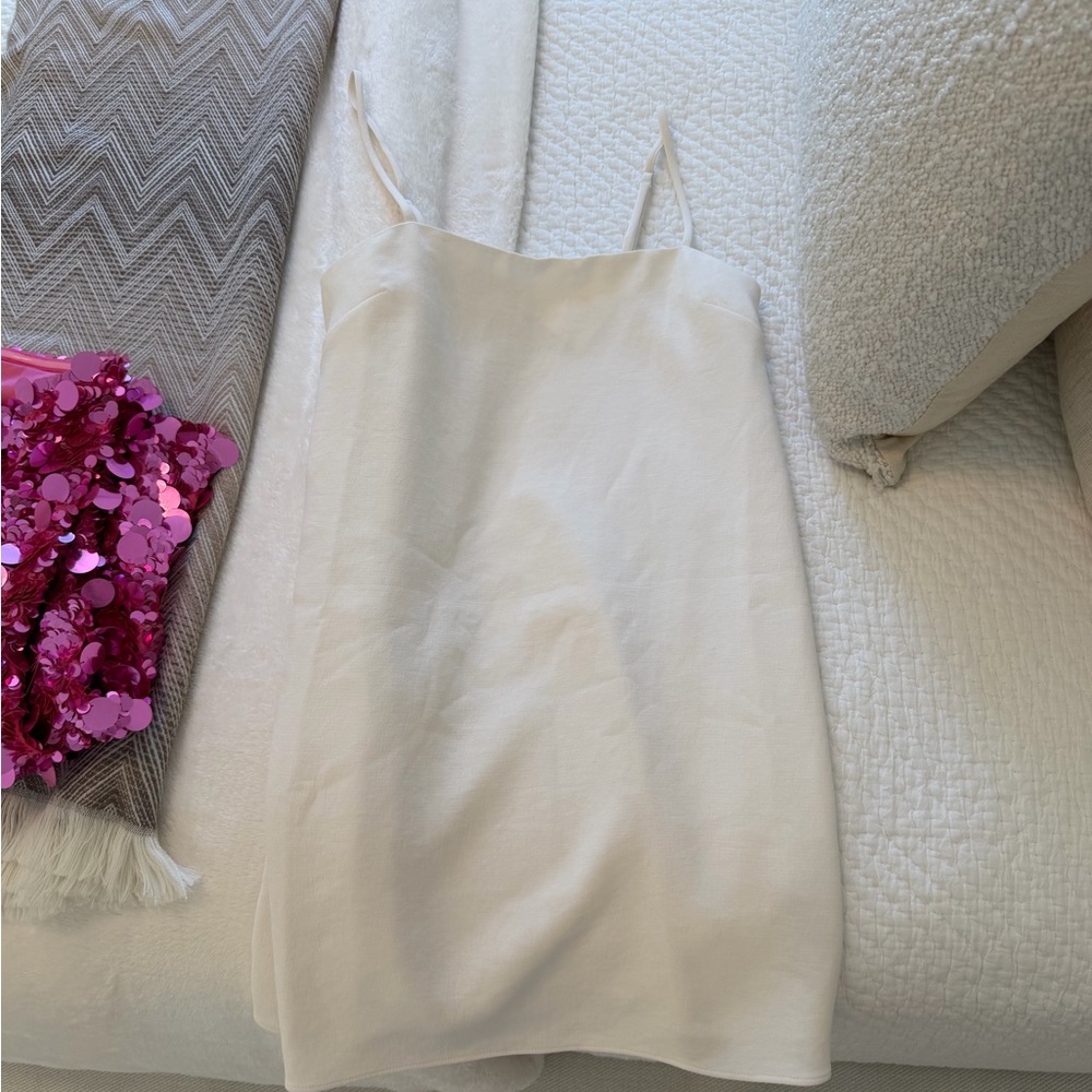 ARITZIA White Slip Dress